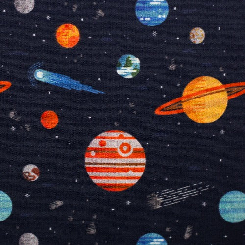 Bomull Poplin - Galaxy