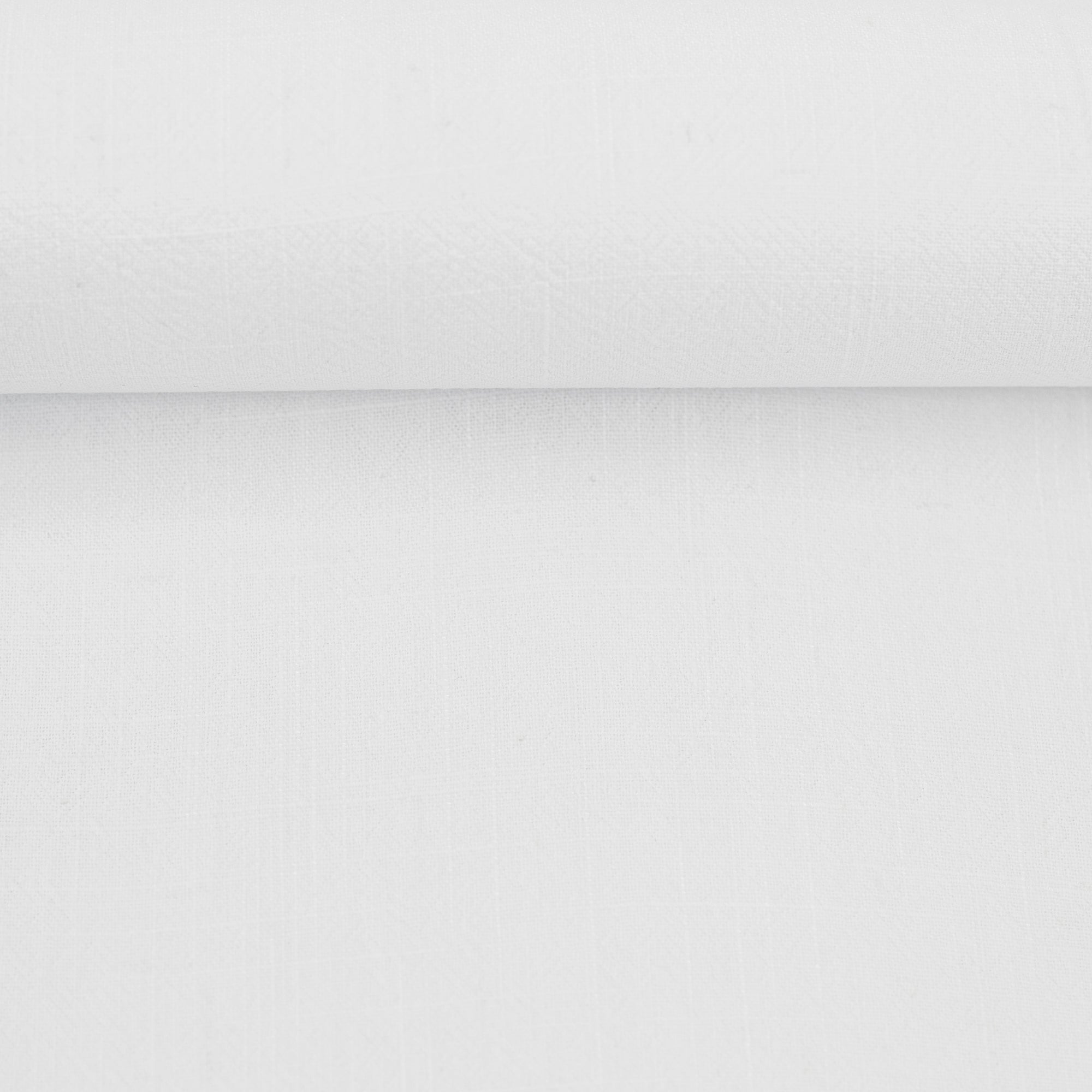 Linen Viskose - Lissabon Hvit