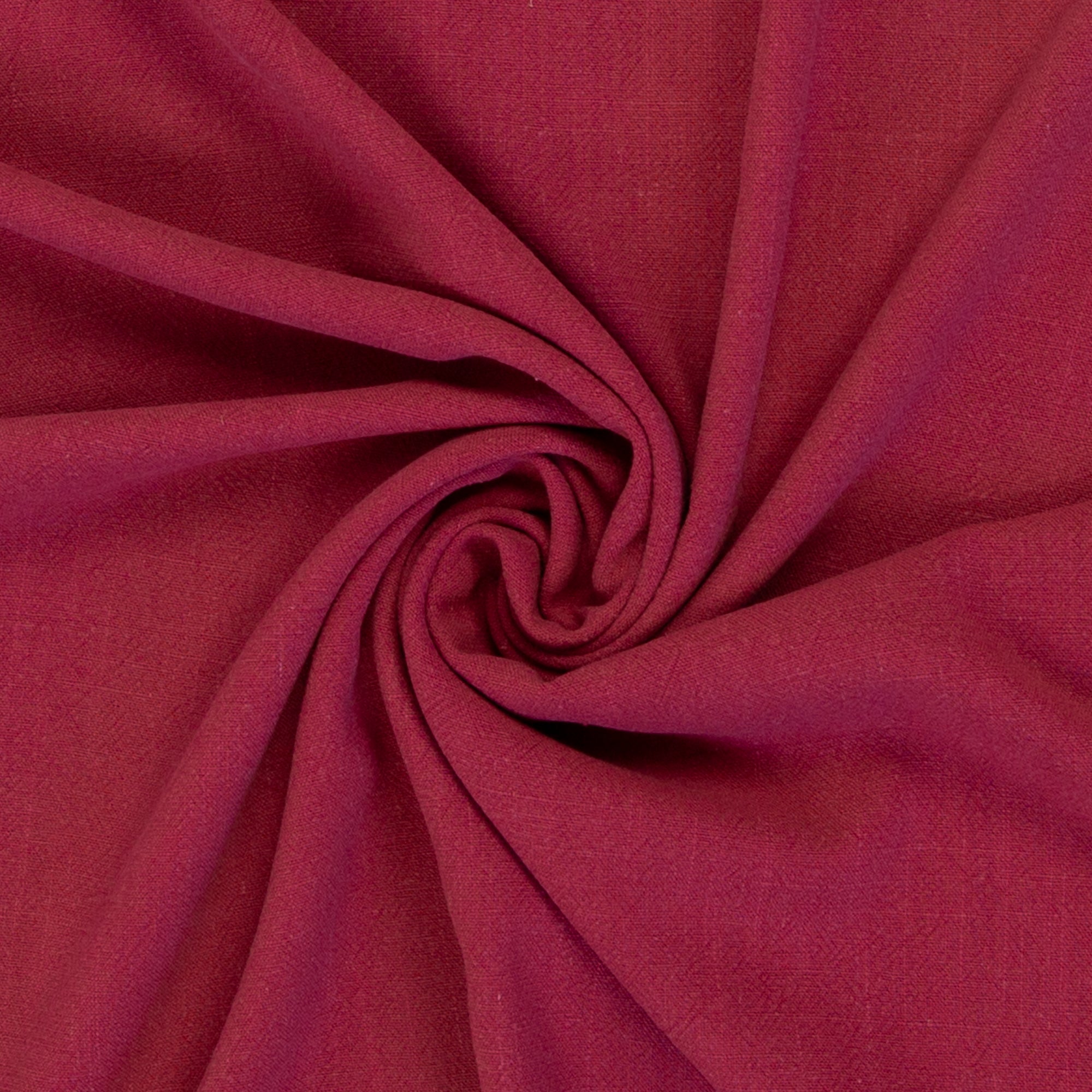 Linen Viskose - Lissabon Rød Bær