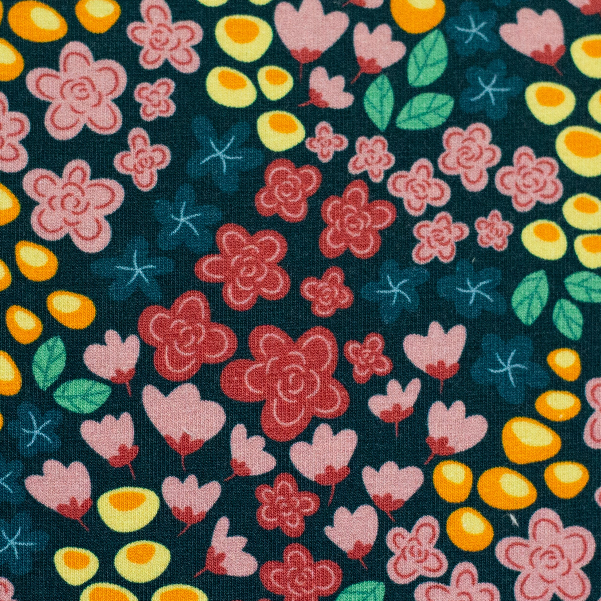 Jersey - Mia Blomster Blå