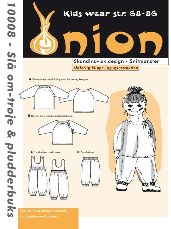 Onion 10008 - Slå om-trøje & pludderbuks