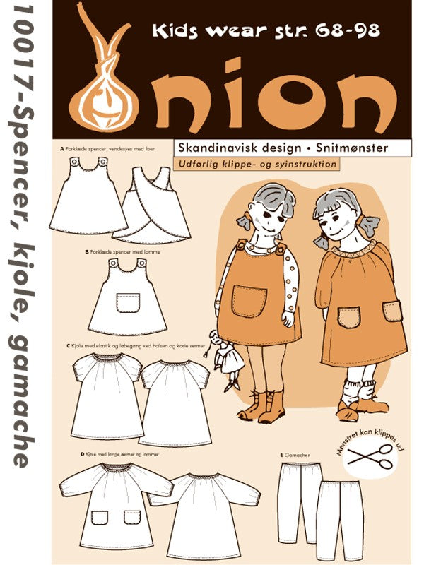 Onion 10017 - Spencer, kjole, gamache