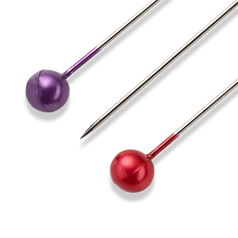 Prym Knappenåler Perlemorhode 40×0,58mm 10g