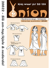 Onion 20032 - Slå om-top/kjole & nederdel