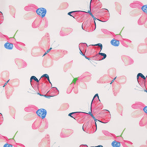 Jersey - Rosa sommerfugler