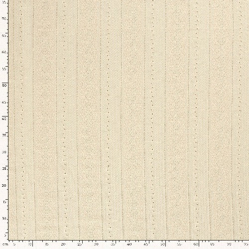 Bomull Voile - Broderi Beige