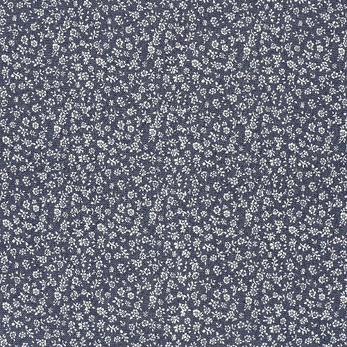 Tynn Denim Jeans - Små Blomster