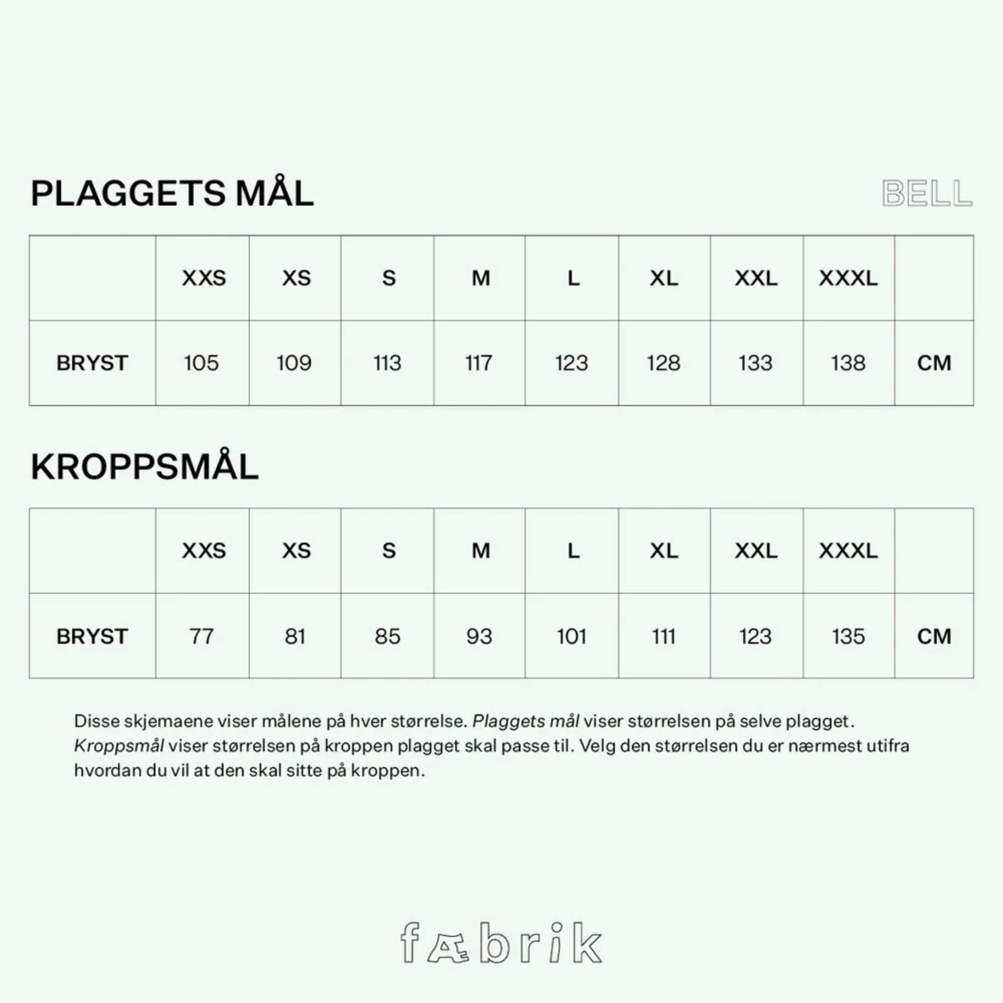 Fæbrik Bell Kjole - Fysisk Mønster