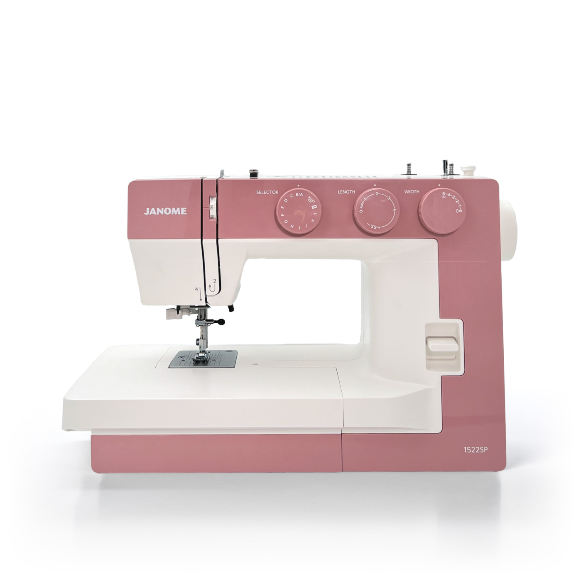 Kampanje! Janome Modell 1522 Smokey Pink (Limited Edition) + Bonuspakke