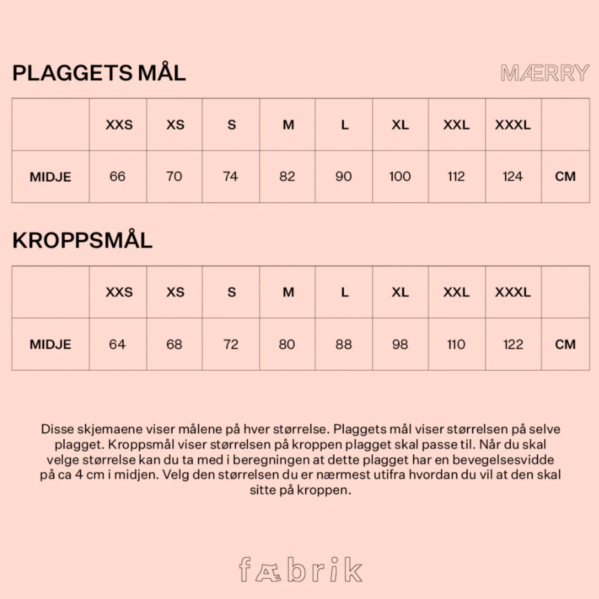 Fæbrik Mærry Skjørt - Fysisk Mønster