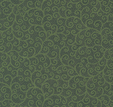 Moda Fabrics Merry Manor Metallic grønn