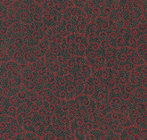 Moda Fabrics Merry Manor Metallic svart rød