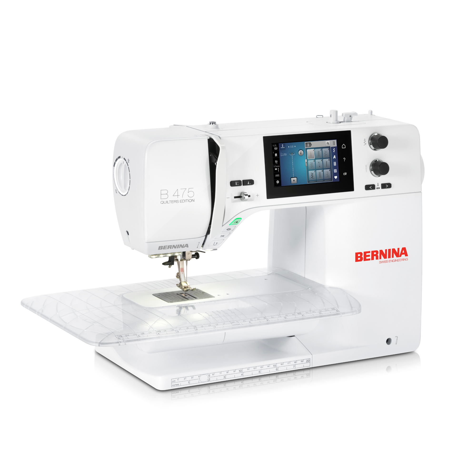 Kampanje og NYHET!  BERNINA 475 QE inkl. Bonus pakke