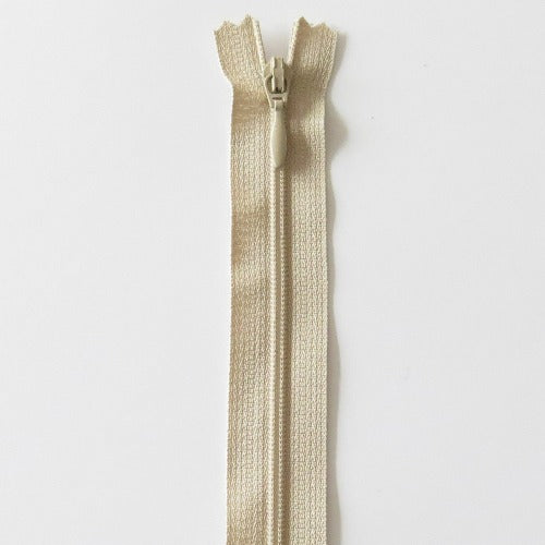 YKK Glidelås 30cm Sand