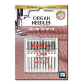 Super Stretch HAx1SP 75-90 Overlock, 10 stk. Organ symaskinnåler