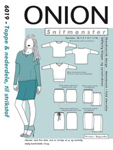 Onion 6019 - Topp og skjørt til strikket stoff