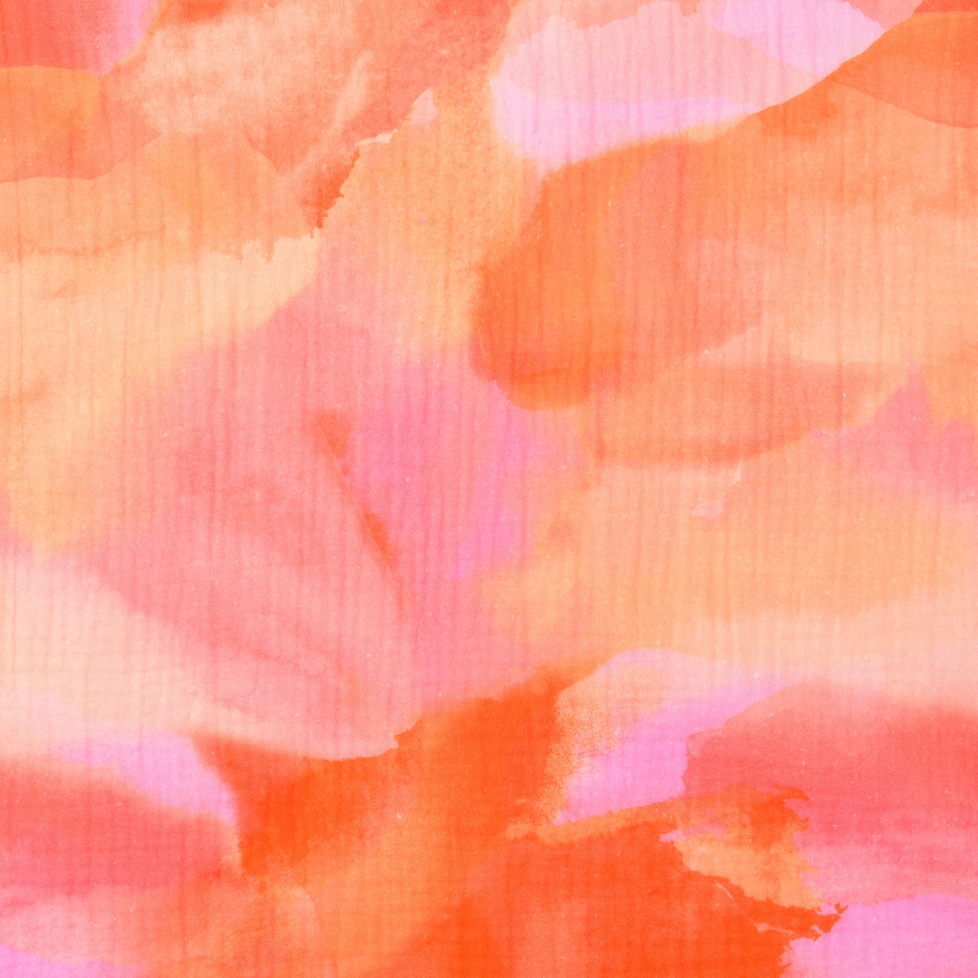 Musselin - Batikk Rosa