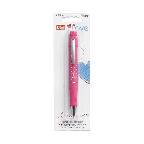 Prym Love - Merkekritt Trykkblyant Rosa 0,9mm