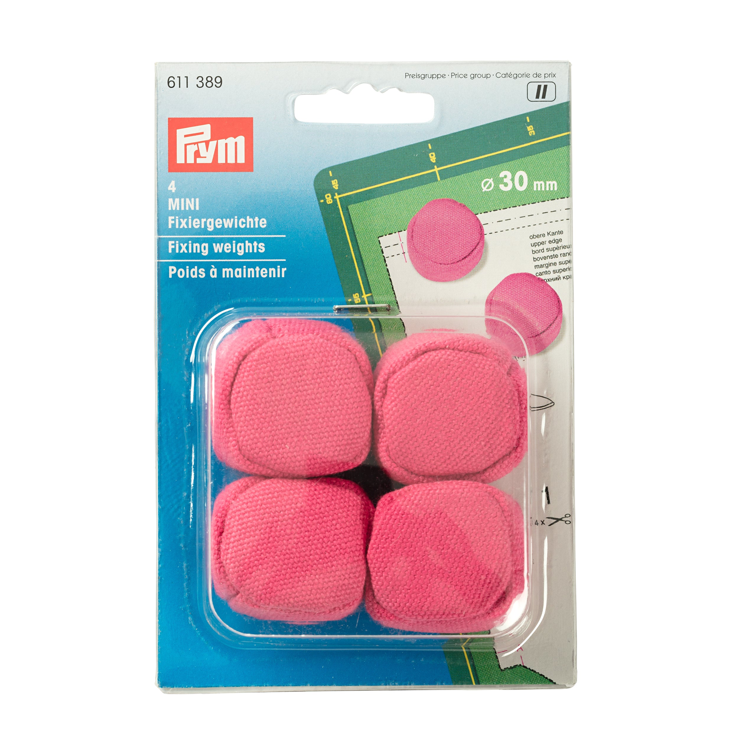 Prym Mønstervekter 4 stk, rosa