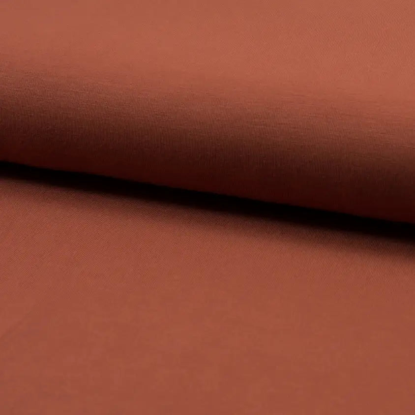 Bambus Jersey - Terracotta