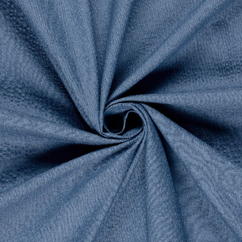 Beklednings Bomull Seersucker Denim lys blå