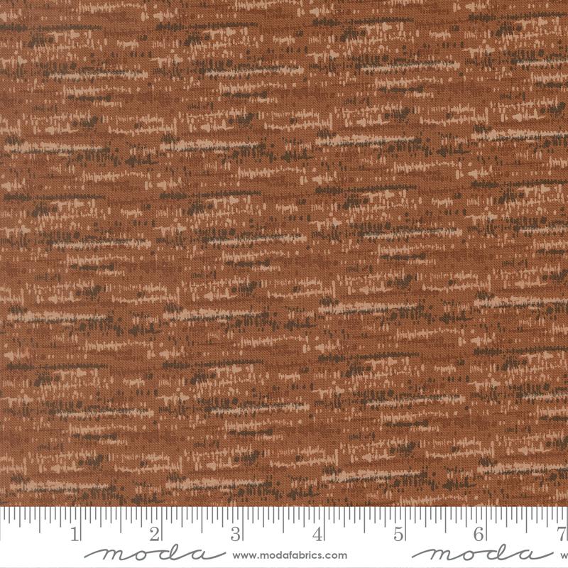 Bomull - Moda Dark Clay brun