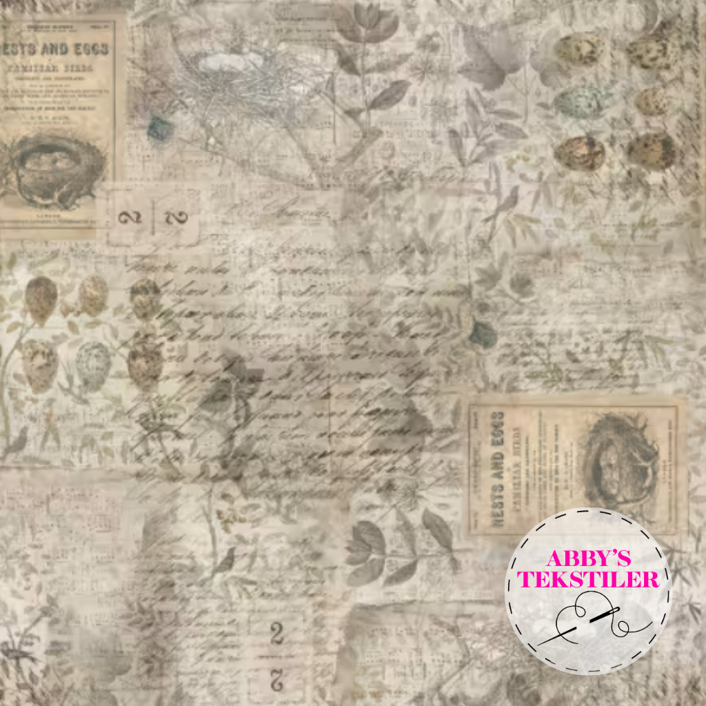 Bomull - Tim Holtz flere egg