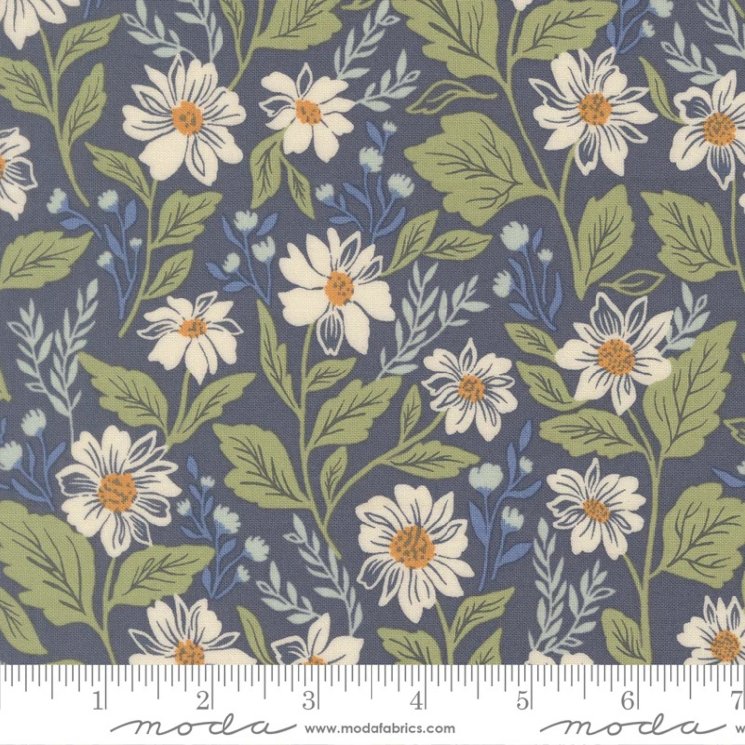 Bomull - True love fra Moda Fabrics