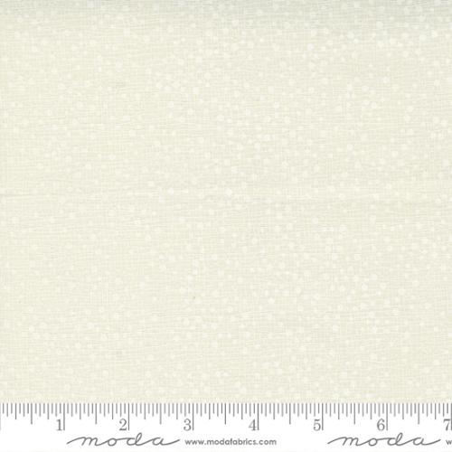 Bomull - Dotty Thatched Blizzard Krem