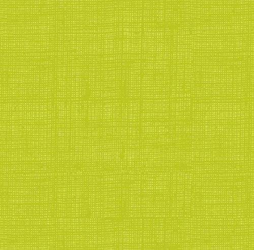 Bomull - Lime Linen Texture