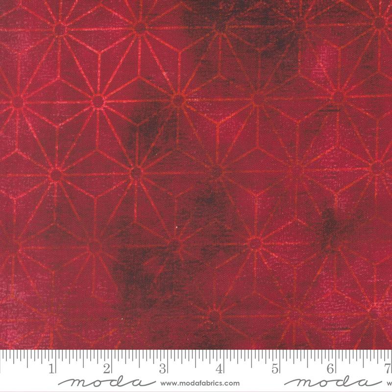 Bomull - Moda Tranquil Patina Crimson