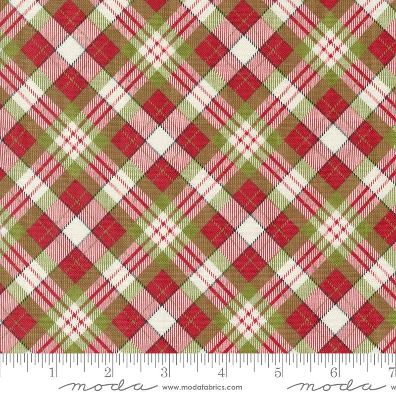 Bomull - On Dasher Plaid Red