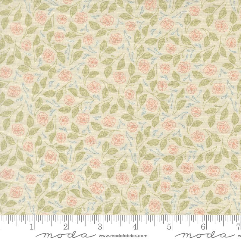 Bomull - Petalush Lush blomster