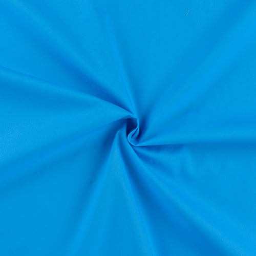 Bomull Poplin Papertouch - Turkis