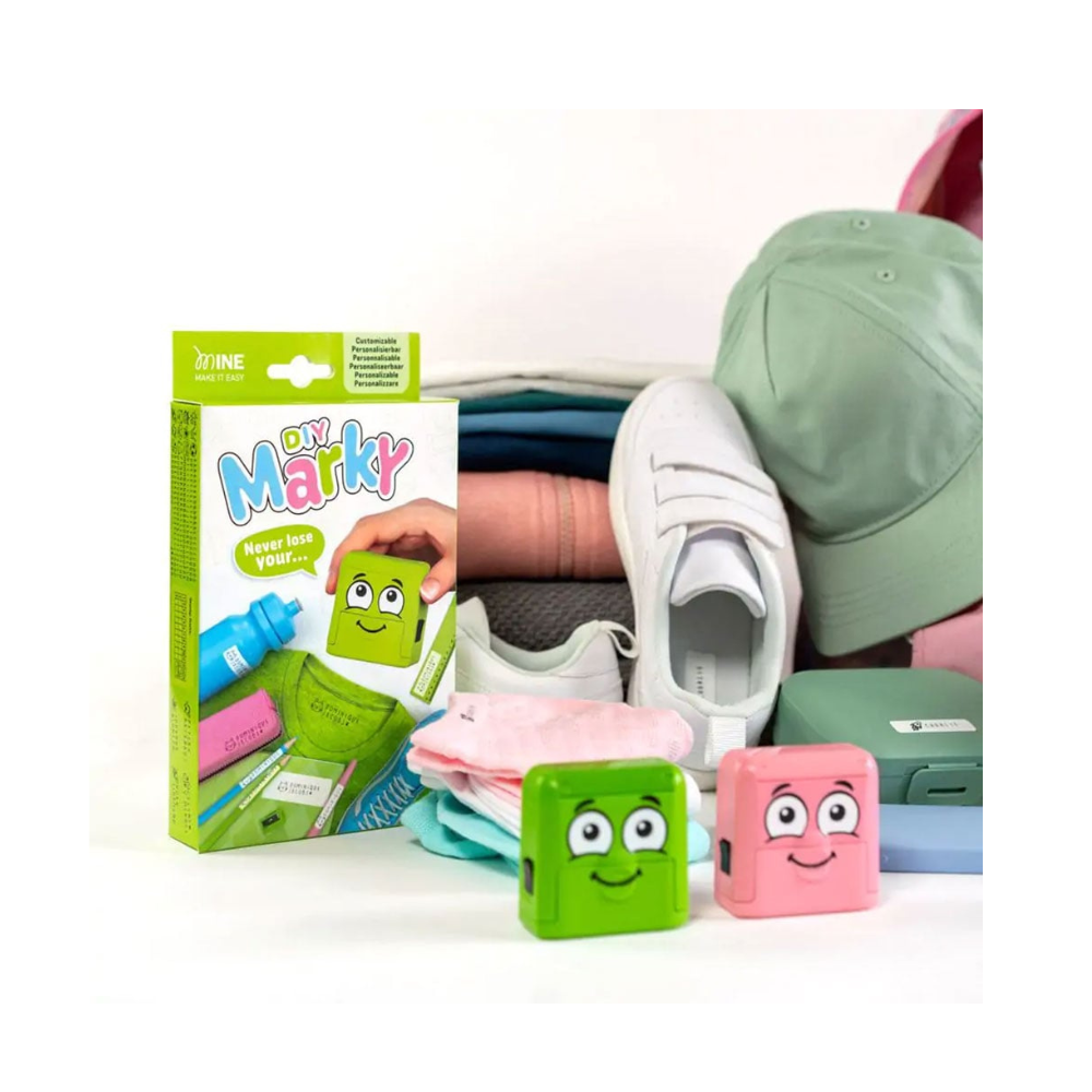 COLOP DIY Marky Stempelsett Navnelapper – Grønn