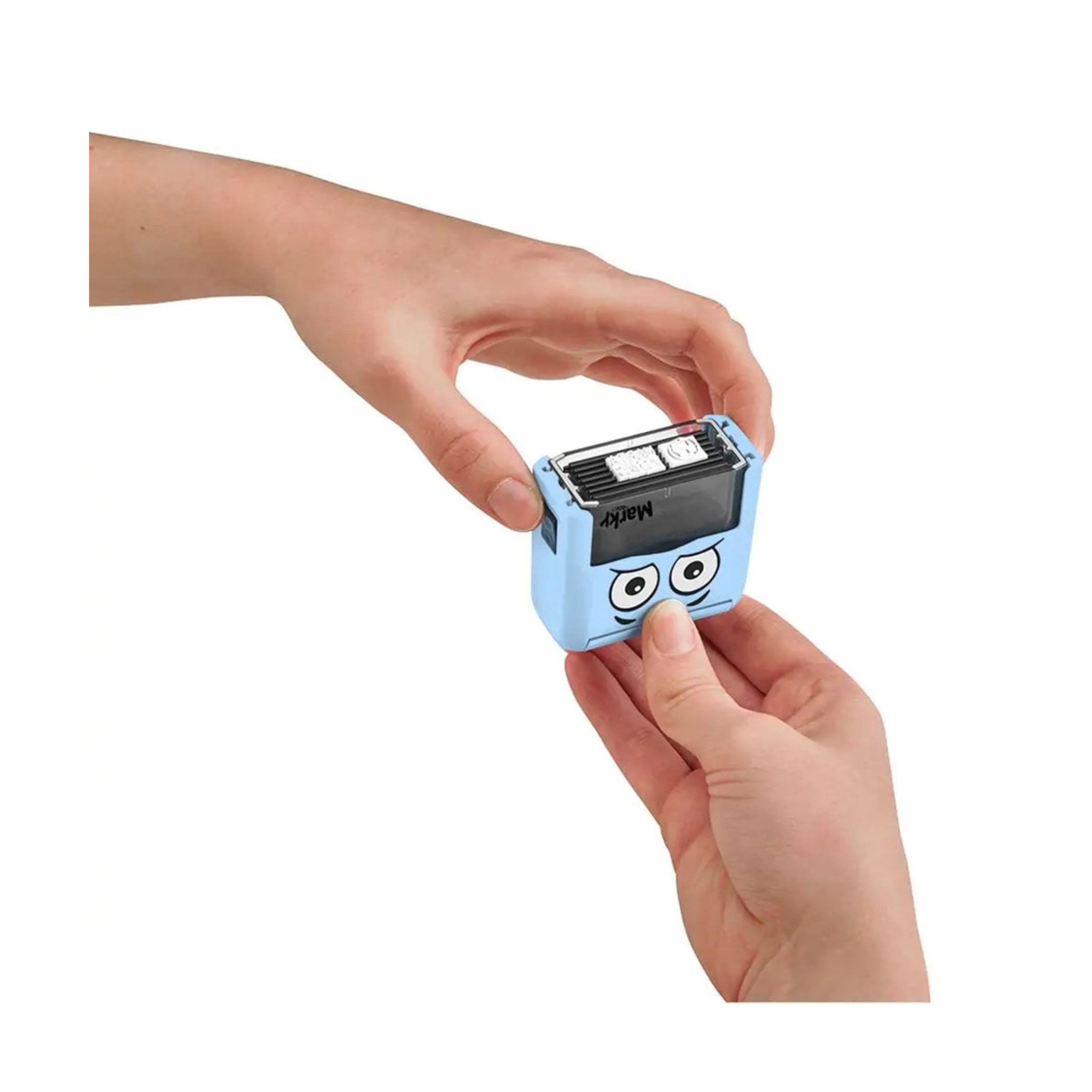 COLOP DIY Marky Stempelsett Navnelapper – Blå