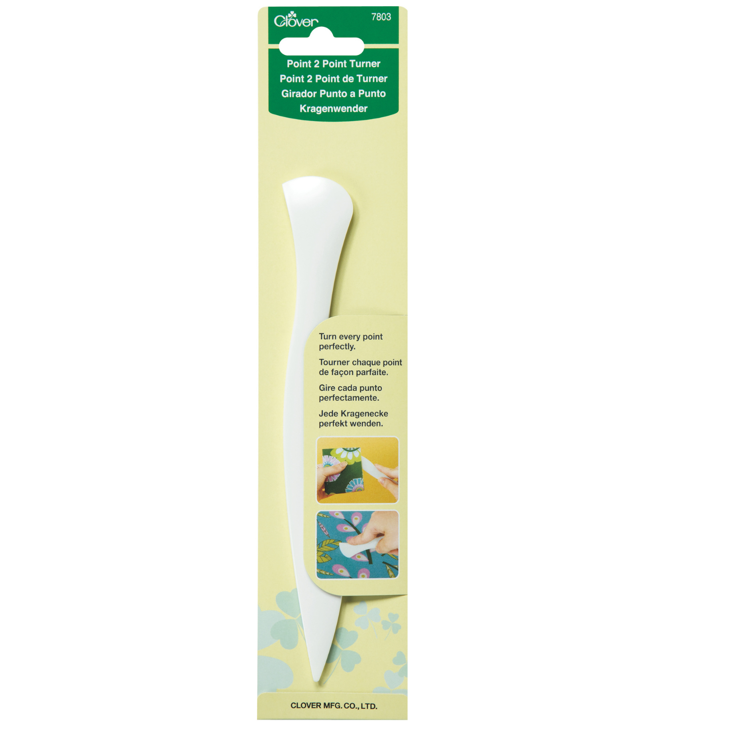Clover Point 2 Point turner og Hera stoff marker