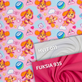 Disney Jersey med PAW PATROL Rosa