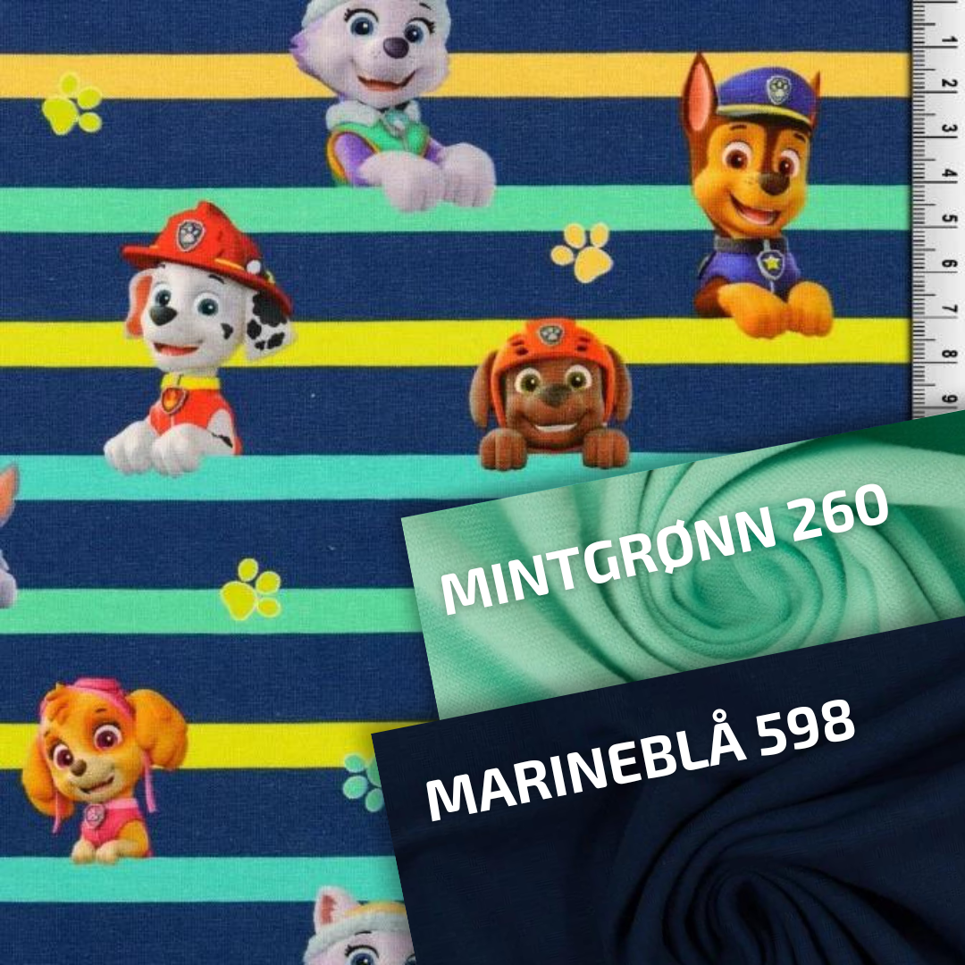 Jersey Striper med Paw Patrol