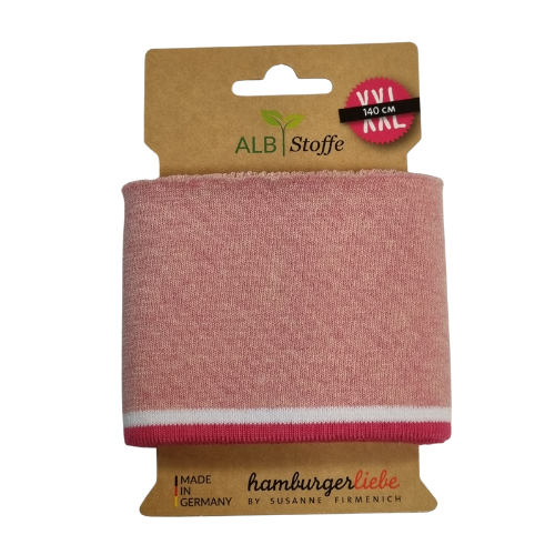 Cuff Me, Lys Rosa med smale striper