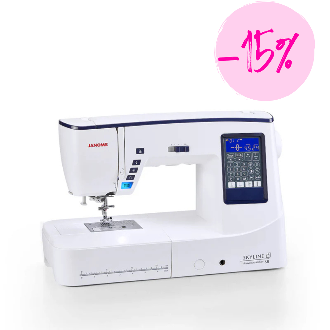 Lite Brukt - Janome Skyline S5 - Anniversary Edition