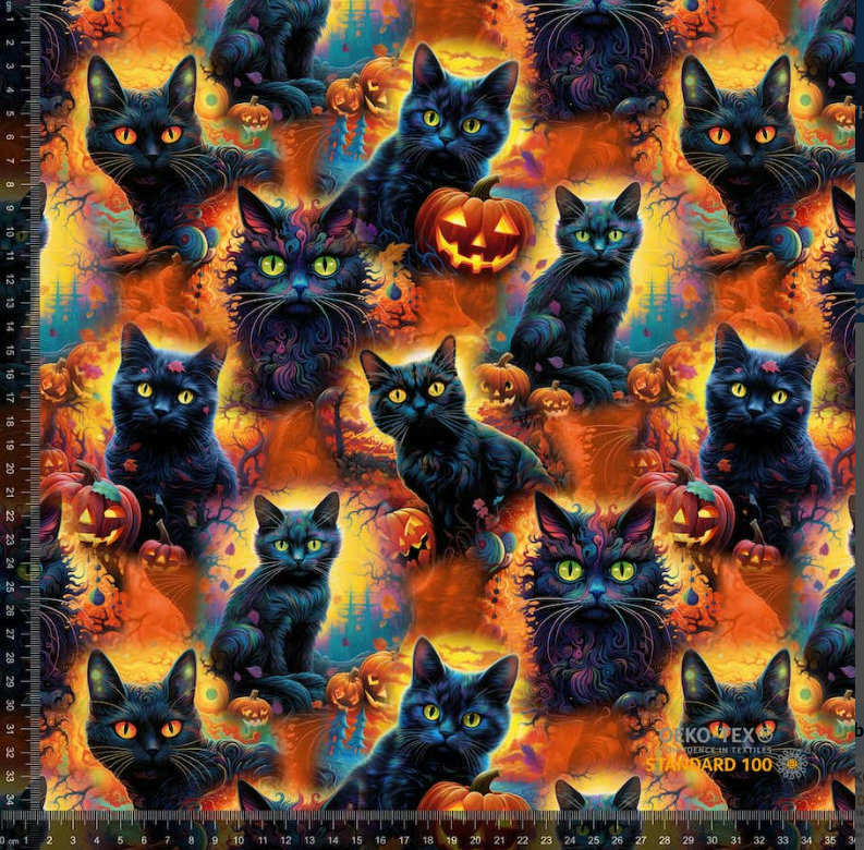 Jersey - Halloween scary cats