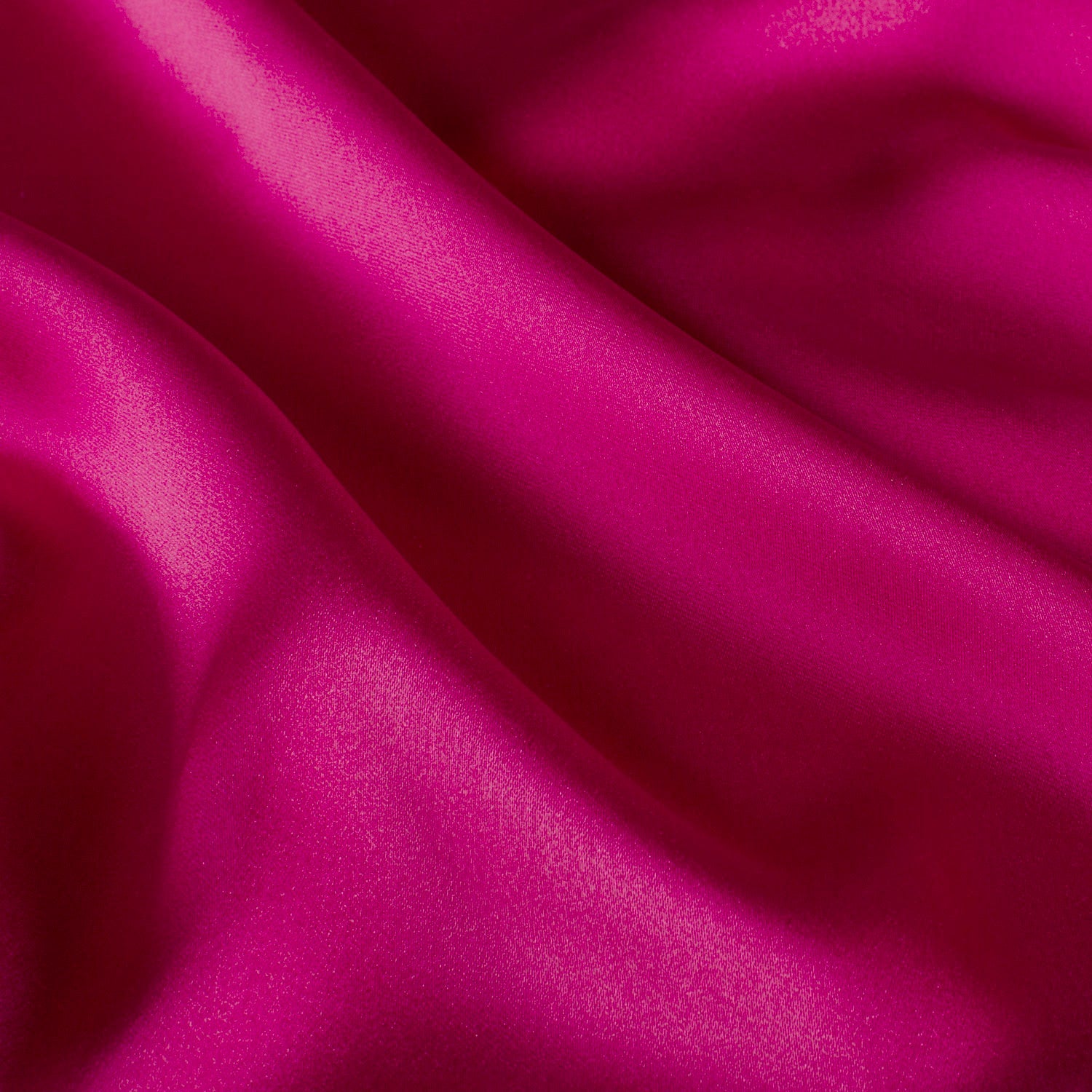 Duchesse Sateng med litt stretch - Fuksia