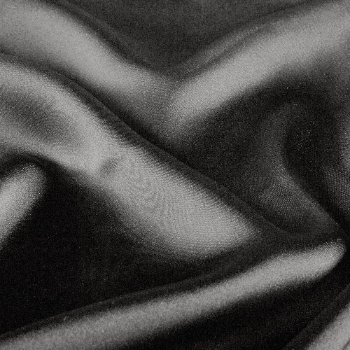 Duchesse Sateng med litt stretch - Svart