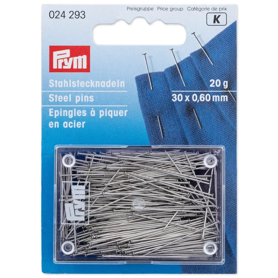 Prym Knappenåler 30 x 0,6mm