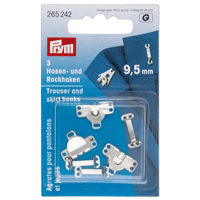 Prym Bukse Hekter sølv 9,5mm