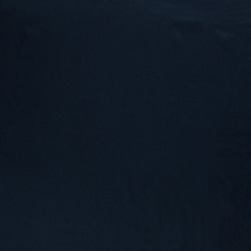 Fast Bomullspoplin, Midnatt Blå