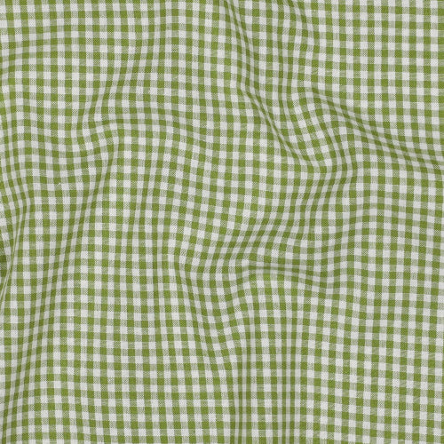 Fast bomull - Gingham Lillemartine - Gammel Lime