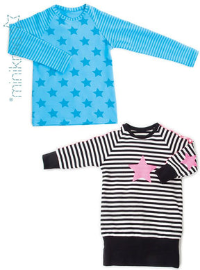 MiniKrea 50222 - Raglan T-skjorte, Barn