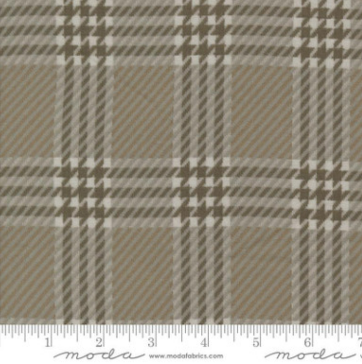 Flanell - Prairie Gather American Grå Beige